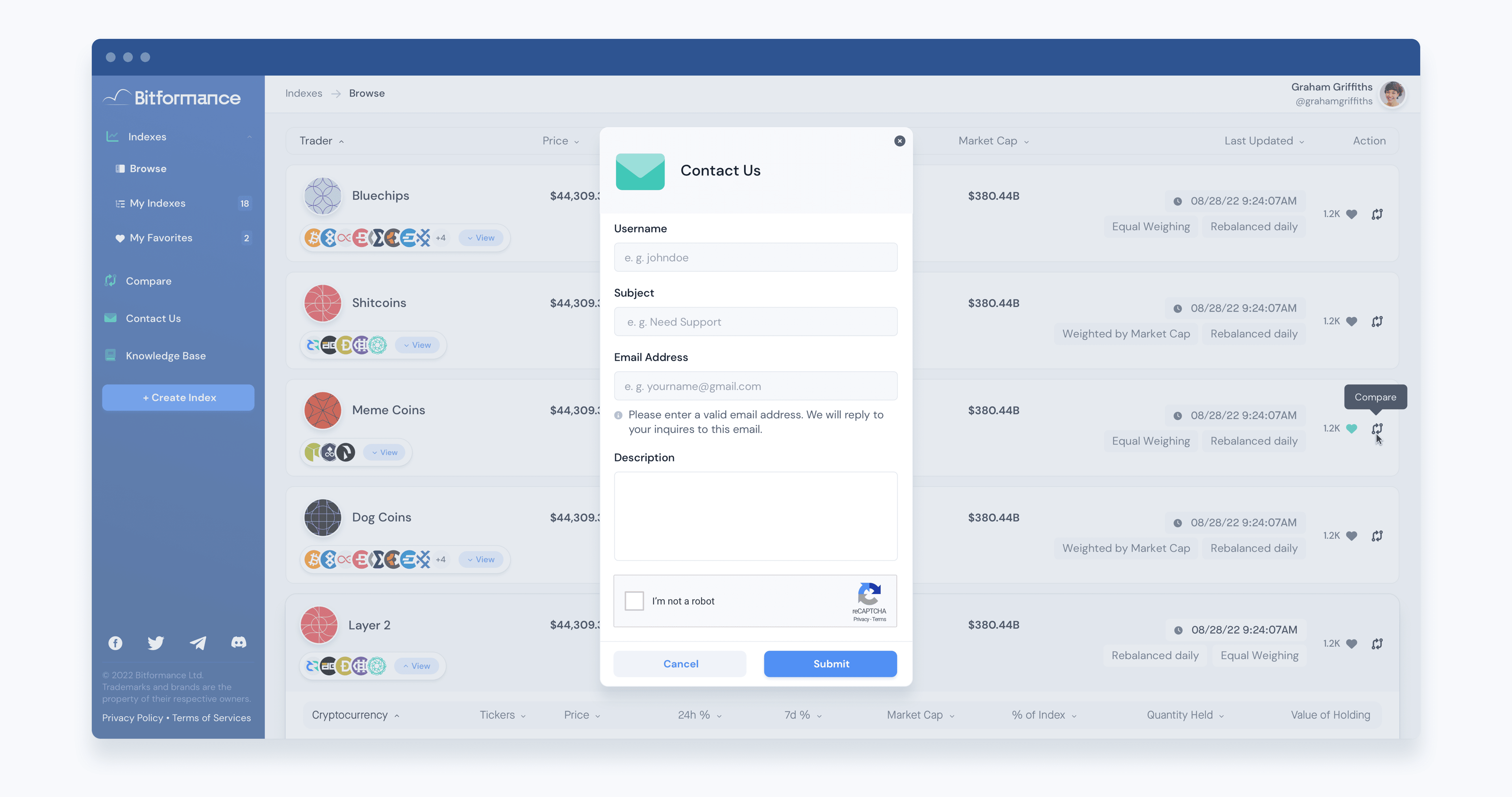 Bitformance screenshot 5
